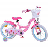 Bicicleta pentru copii - Disney Princess- Fete - 16 inch - Roz - Doua frane de mana Volare VLR21581-SAFW