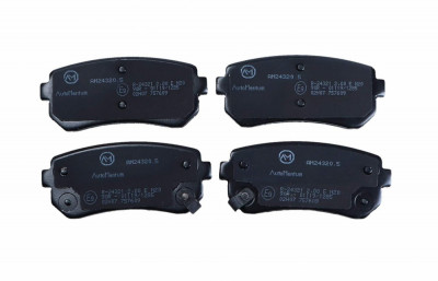 Set 4 placute de frana AutoMentum AM24320.5, pentru KIA PICANTO (TA) 2011- Axa spate - RESIGILAT foto