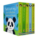Cumpara ieftin Usborne Touchy-Feely Thats not My Zoo Collection Set 3: Panda and Friends 5 Books Collection Set