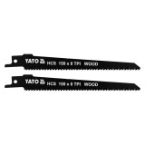 Cumpara ieftin Panze fierastrau sabie,lemn,150mm 8TPI,2 Yato YT-33923