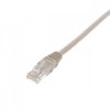 Cablu de retea U/UTP Well, cat6, patch cord, 7.5m, gri