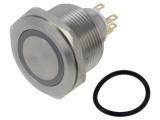 Comutator Anti-Vandalism ONPOW 2 Poziții SPDT 3A/220VAC IP65 GQ30-L-11ZE/J/G/12V/S