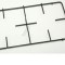 Gratar partea dreapta Aragaz Heinner HFSC-V50WH, 37015154