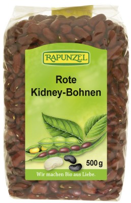 Fasole Rosie Bio Kidney Rapunzel 500gr foto