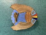 Insigna miniatura Scoala de ofiteri naviganti aviatie RSR