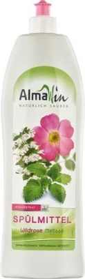 Detergent de Vase cu Trandafir Salbatic si Melisa Bio 1L AlmaWin foto