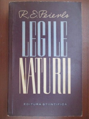 Legile naturii-R.E.Peierls foto