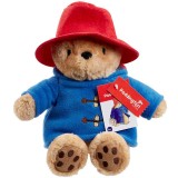Jucarie de plus ursuletul Paddington cu haina albastra, 20 cm, Rainbow Designs