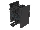 Element de contact EAO 22mm 704.910.4-1, 2 pini NC pentru placa frontală
