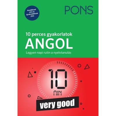 PONS 10 perces gyakorlatok ANGOL - Birgit Piefke-Wagner foto