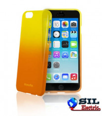 Carcasa iPhone6 portocaliu/galben Microshield Fade XtremeMac foto