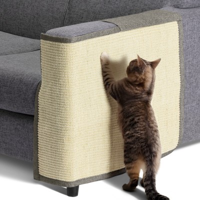 Protectie impotriva zgarieturilor pentru pisici Navaris, Partea Stanga, 50 x 70 cm, Sisal, 47363.02.24 foto
