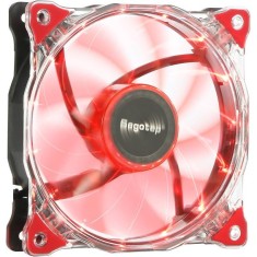 Ventilator 120mm Fan Red 120x120mm POLARWND-RD Segotep Polar Wind 12V foto