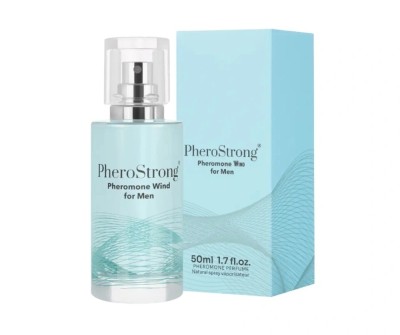 Parfum cu feromoni PheroStrong Wind pentru Barbati, 50 ml foto