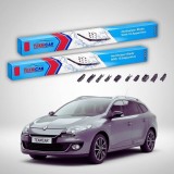 Cumpara ieftin Ștergătoare Renault Megane III Grandtour Break 2009-prezent | Set Față Flat Premium &ndash; TeamCar&reg;