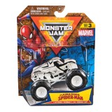 MONSTER JAM MARVEL CAMION GIGANT AMAZING SPIDER MAN ROSU SCARA 1 LA 64, Spin Master