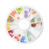 Decor pentru unghii, fimo, diferite forme 04