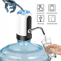 Dispenser electric de apa, pompa apa dozator bidon incarcare USB foto