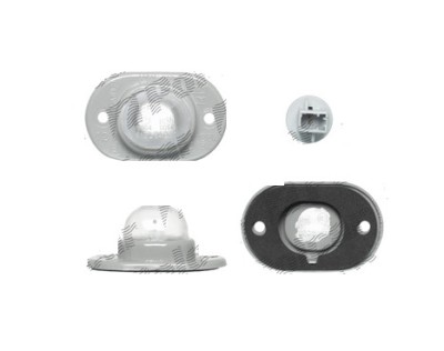 Lampa numar Kia Picanto (Sa) 01.2004-02.2008/02.2008-06.2011; spate, stanga = dreapta, ECE, 9250107000, 9250207000 foto