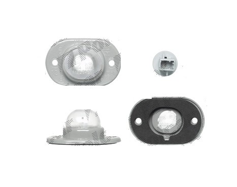 Lampa numar Kia Picanto (Sa) 01.2004-02.2008/02.2008-06.2011; spate, stanga = dreapta, ECE, 9250107000, 9250207000