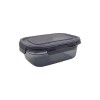 Caserola din plastic cu capac, COD-2604408, 670 ml, 165 x 115 x 60 mm