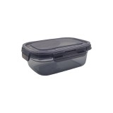 Cumpara ieftin Caserola din plastic cu capac, COD-2604408, 670 ml, 165 x 115 x 60 mm