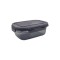 Caserola din plastic cu capac, COD-2604408, 670 ml, 165 x 115 x 60 mm