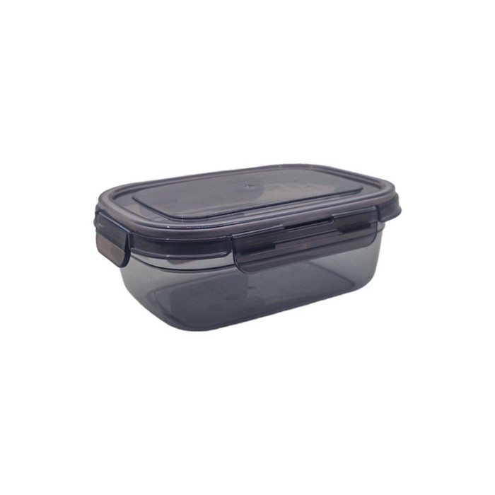 Caserola din plastic cu capac, COD-2604408, 670 ml, 165 x 115 x 60 mm