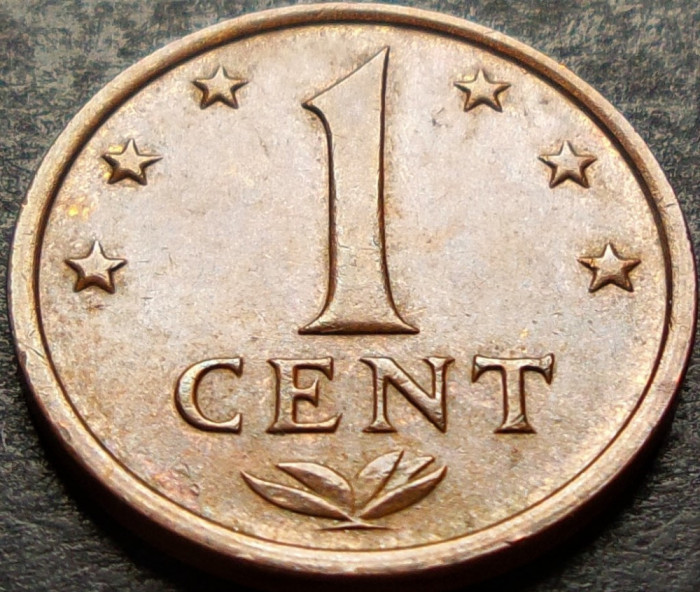 Moneda exotica 1 CENT - ANTILELE OLANDEZE (Caraibe), anul 1970 * cod 2351