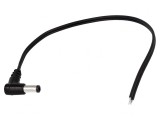 Cablu Alimentare DC 5,5/2,5 Negru 0,2m