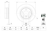 BOSCH 0 986 479 043 Disc frana