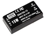 Convertor DC/DC 15W 9-18V la 12V/-12V THT