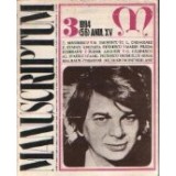 Manuscriptum Nr. 3 / 1984