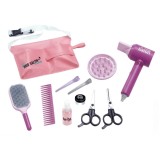 Set de Joaca Coafor pentru Fete, 11 Piese, Roz, CMCLASS