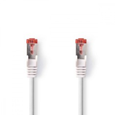 Cablu SFTP CAT6 7.5m RJ45 tata - RJ45 tata alb Nedis