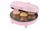 Aparat de facut briose cupcake Bestron ACC217P, 700 W, roz - RESIGILAT