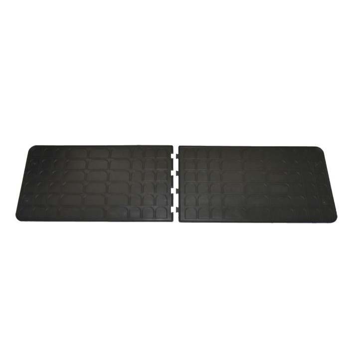 Set covorase auto din cauciuc Flexmat Universale culoare Negru, presuri BestAutoVest, 2 buc., covorase pasaj spate 39.2 X 73.5 cm