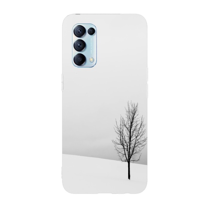 Husa compatibila cu Oppo Find X3 Lite model Winter desert, Silicon, TPU, Viceversa