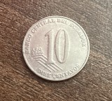C50 - Moneda foarte veche - Ecuador - 10 centavos - 2000