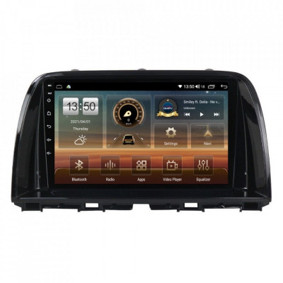 Navigatie dedicata cu Android Mazda CX-5 2011 - 2017, 6GB RAM, Radio GPS Dual foto