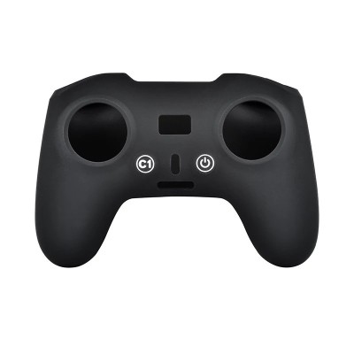 Protectie silicon, STARTRC pentru telecomanda DJI FPV Remote Controller 2, antipraf si antisoc, neagra foto