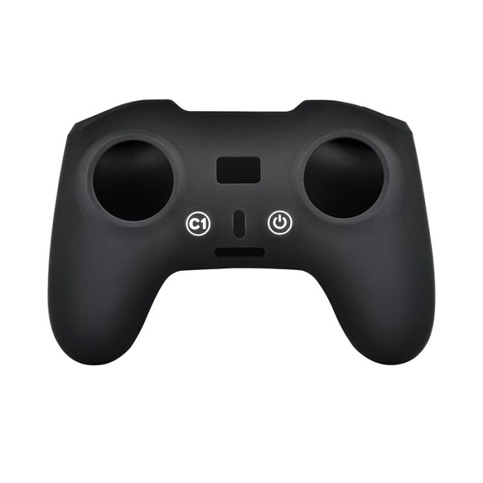 Protectie silicon, STARTRC pentru telecomanda DJI FPV Remote Controller 2, antipraf si antisoc, neagra