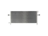 Condensator climatizare Nissan NP300/Pickup; NP300, 2002-2010, motor 2.5 dci, 98 kw diesel, full aluminiu brazat, 730 x325x16 mm, fara filtru uscator, Aftermarket