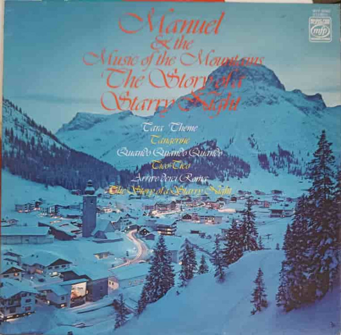 Disc vinil, LP. The Story Of A Starry Night-Manuel, His Music Of The Mountains