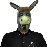 Mască Măgar Amuzantă &ndash; Ideală pentru Halloween și Petreceri