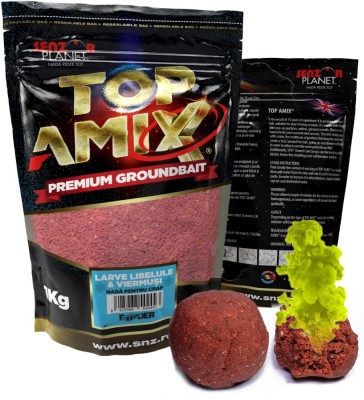 Nada SENZOR Top Amix Method Feeder, Larve Libelule Viermusi, 1kg foto