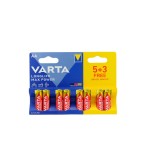 Set 8 baterii Varta Max Power AA / LR6 4706 (Max Tech)