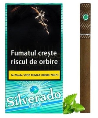 Tigari de Foi Silverado Fresh Click 15g (menta) 10 foto