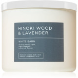 Bath &amp; Body Works Hinoki Wood &amp; Lavender lum&acirc;nare parfumată 411 g