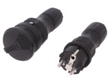 Conector Alimentare AC 2P PE 250VAC 16A